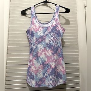 NO BOUNDARIES  Tie Dye Tank Top EUC